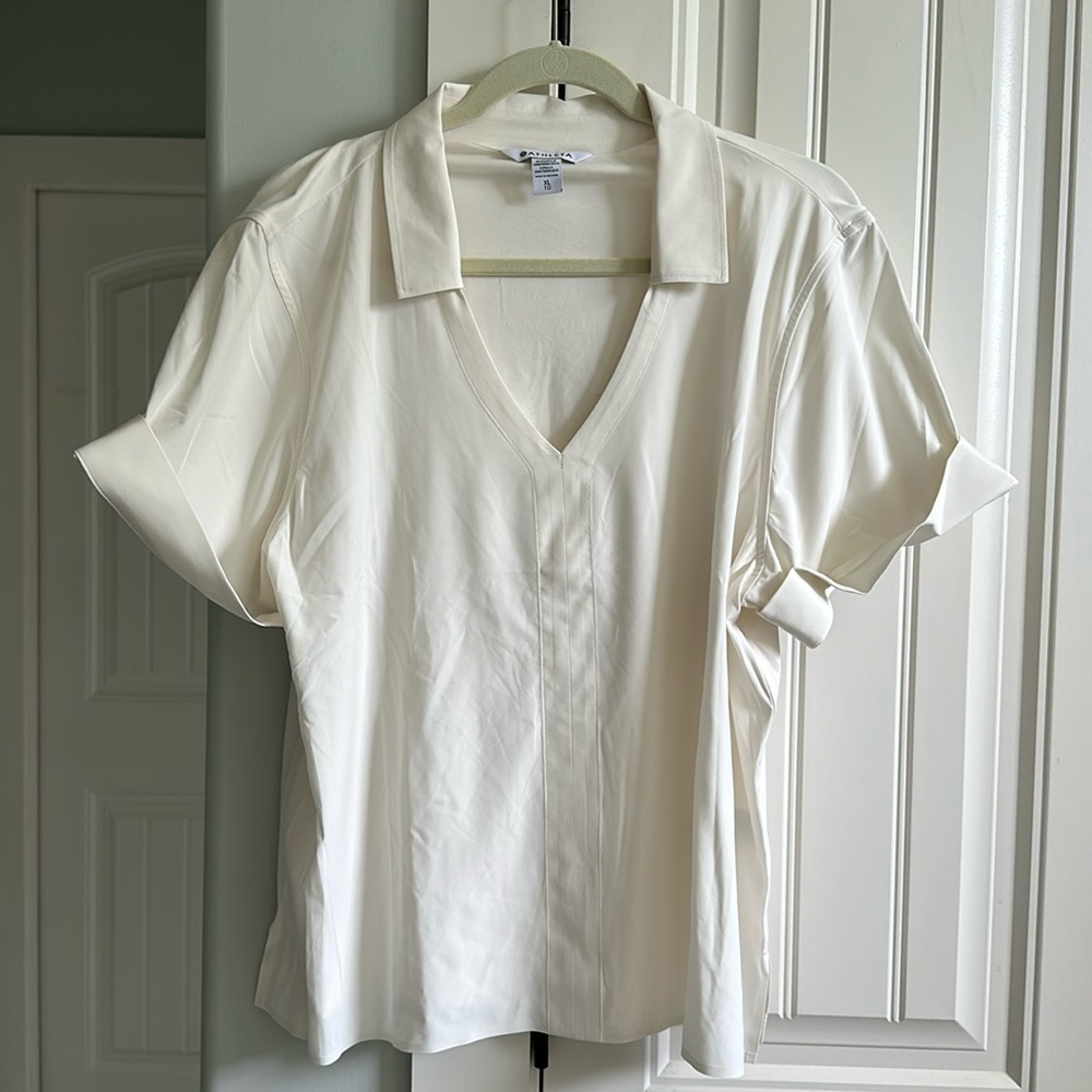 NWOT Athleta XL short sleeve top